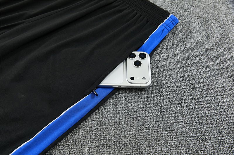 Atletico Madrid 26/27 Black/Blue/White Trim Training Tracksuit Set