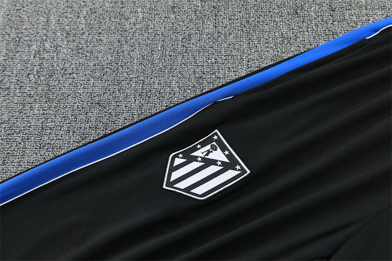 Atletico Madrid 26/27 Black/Blue/White Trim Training Tracksuit Set