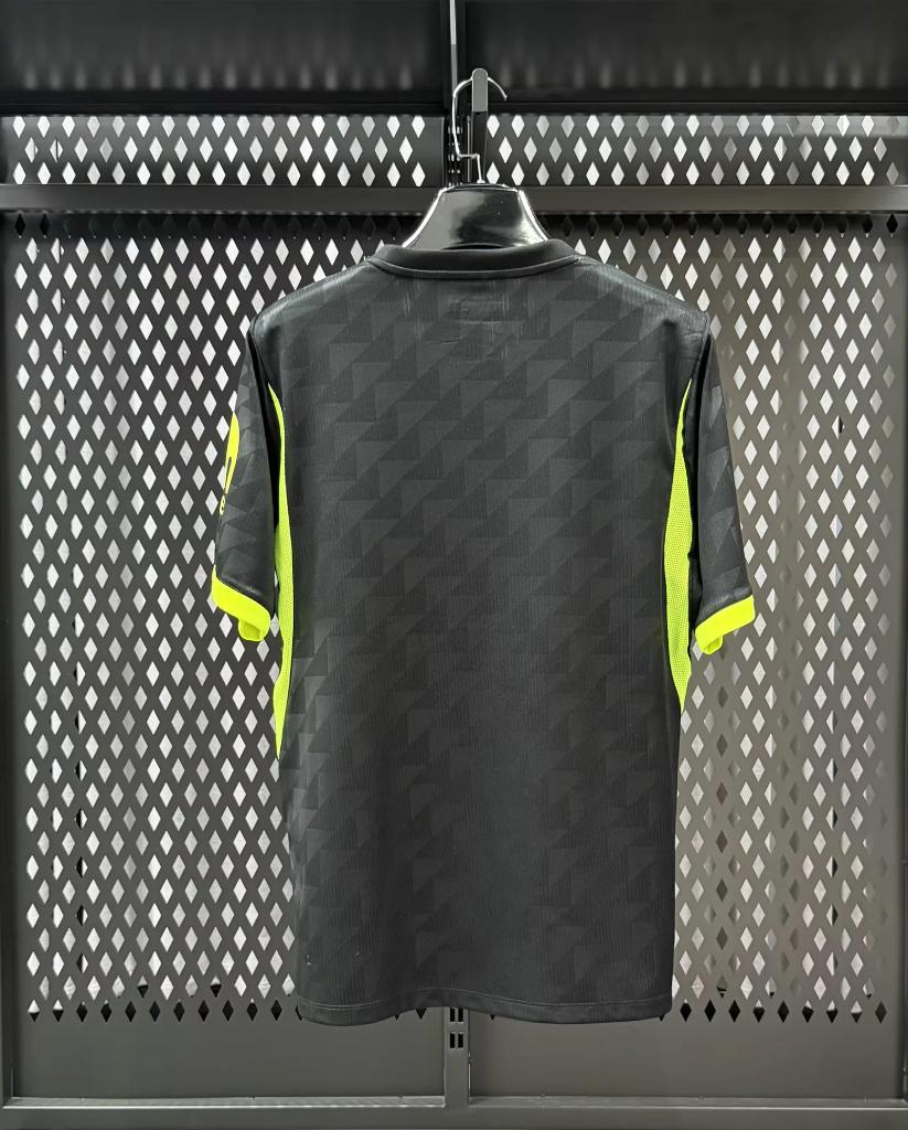 Atletico Madrid 26/27 Black/Bright Yellow Away Jersey