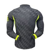 Atletico Madrid 26/27 Black/Volt-Yellow Away Long Sleeve Player Version Jersey