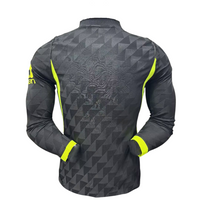 Atletico Madrid 26/27 Black/Volt-Yellow Away Long Sleeve Player Version Jersey