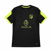 Atletico Madrid 26/27 Black/Volt-Yellow Away Player Version Jersey