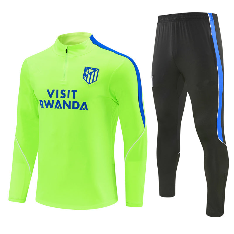 Atletico Madrid 26/27 Fluorescent Green Training Tracksuit Set