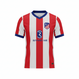 Atletico Madrid 26/27 Red/White Vertical Stripes Home Player Version Jersey