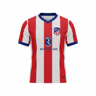 Atletico Madrid 26/27 Red/White Vertical Stripes Home Player Version Jersey