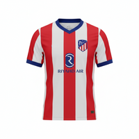 Atletico Madrid 26/27 Red/White Vertical Stripes Home Player Version Jersey