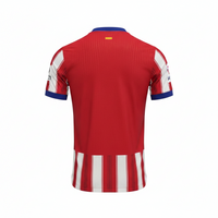 Atletico Madrid 26/27 Red/White Vertical Stripes Home Player Version Jersey