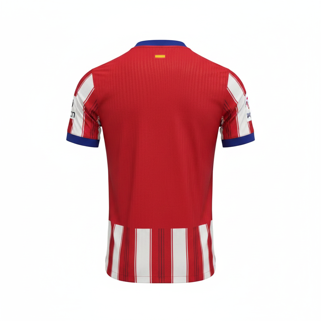 Atletico Madrid 26/27 Red/White Vertical Stripes Home Player Version Jersey