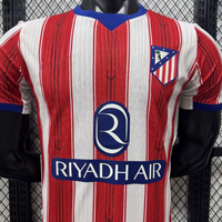 Atletico Madrid 26/27 Red/White Vertical Stripes Home Player Version Jersey