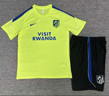 Atletico Madrid 26/27 Volt Yellow/Black Kids Training Jersey Set