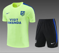 Atletico Madrid 26/27 Volt Yellow/Black Kids Training Jersey Set