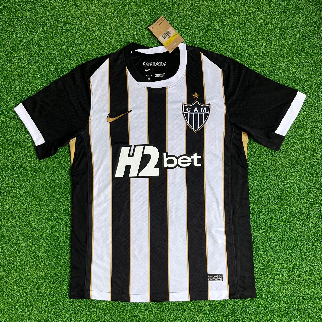 Atlético Mineiro 26/27 Vertical Black/White Stripes Home Jersey