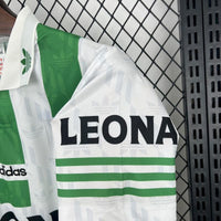 Atletico Nacional 1996/97 Retro White/Green Home Jersey