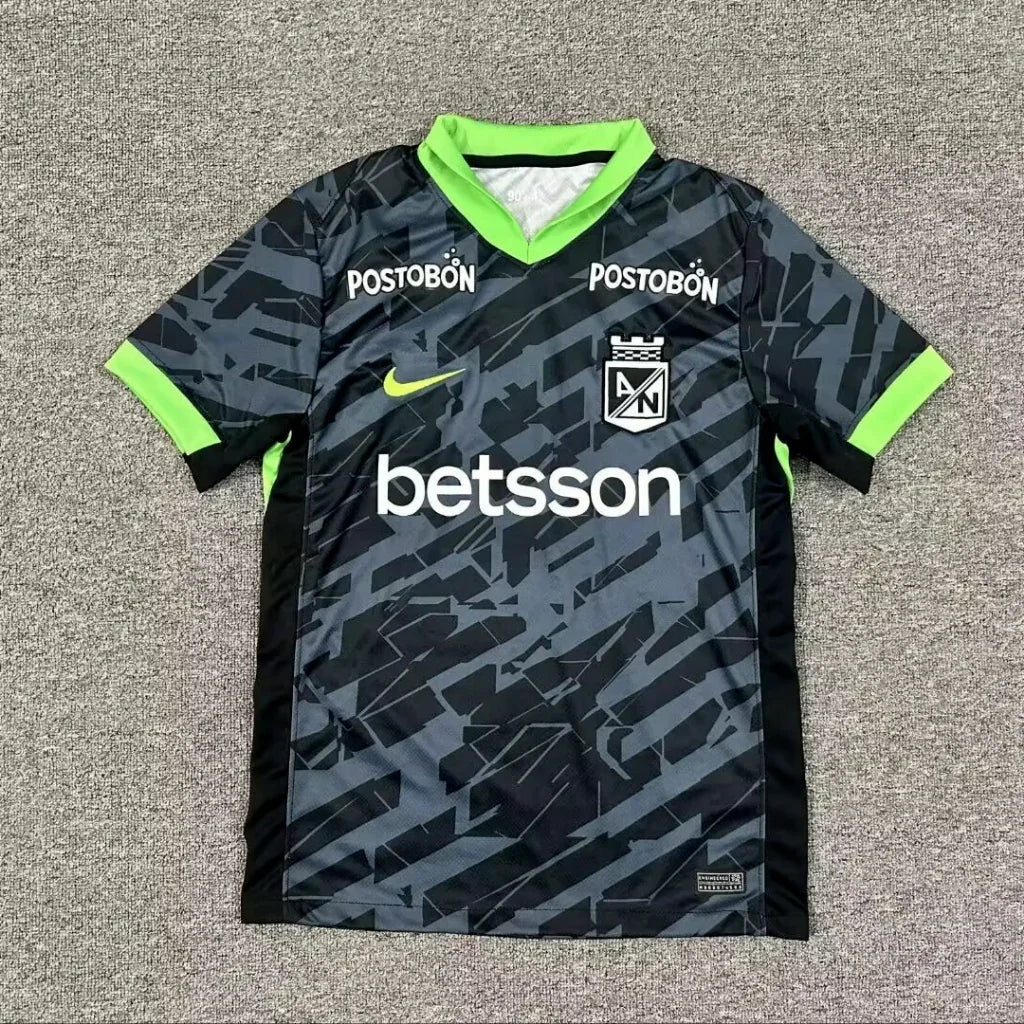 Atletico Nacional 26/27 Black/Green Third Away Jersey