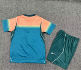 Australia 2026 Deep Teal Away Kids Jersey Set