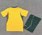 Australia 2026 Yellow/Green Home Kids Jersey Set