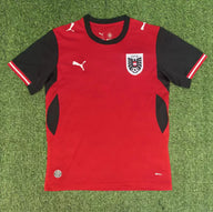 Austria 2026 Red/Black Home Jersey