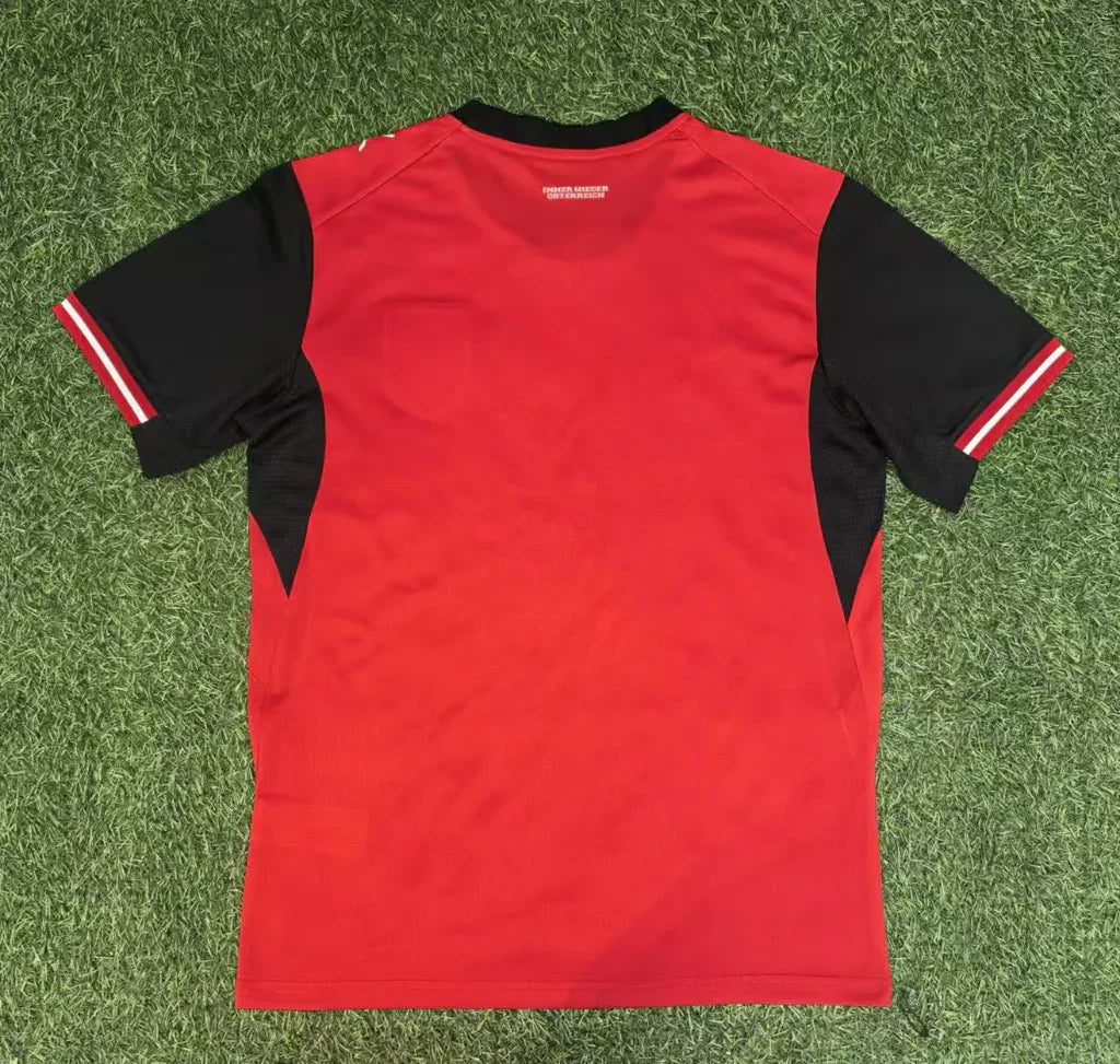 Austria 2026 Red/Black Home Jersey