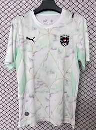 Austria 2026 White Marble Graphic Third Jersey