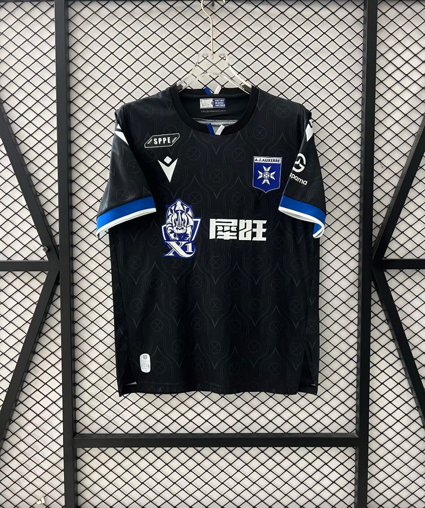 Auxerre 26/27 Black/Blue Away Jersey