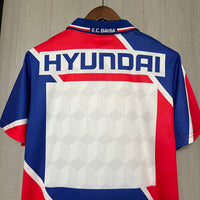 Bahia 1996 Retro Orange/Blue Away Jersey