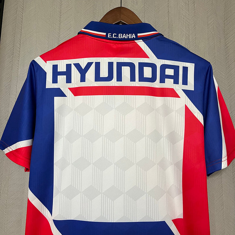 Bahia 1996 Retro Orange/Blue Away Jersey