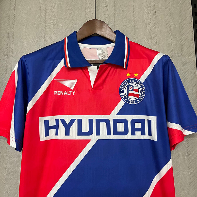 Bahia 1996 Retro Orange/Blue Away Jersey