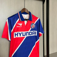 Bahia 1996 Retro Orange/Blue Away Jersey