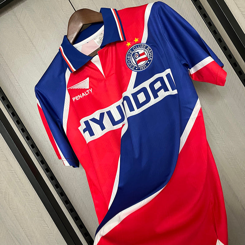 Bahia 1996 Retro Orange/Blue Away Jersey