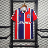 Bahia 1996 Retro Version Blue/Orange Away Jersey