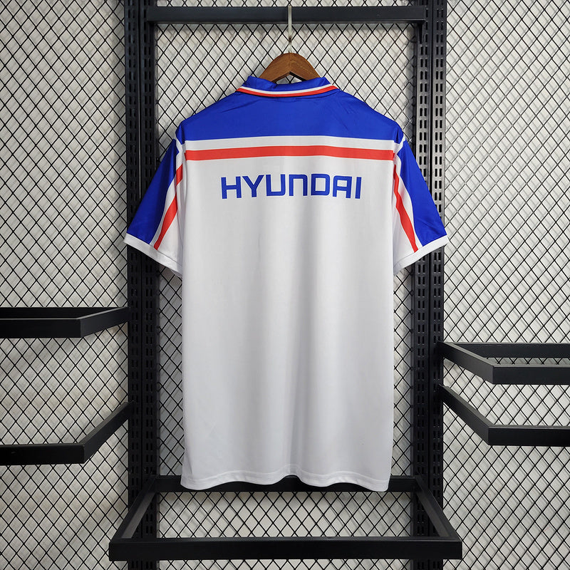 Bahia 1998 Retro White/Blue Home Jersey