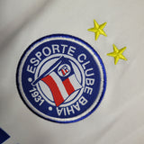 Bahia 1998 Retro White/Blue Home Jersey