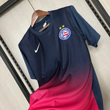 Bahia 2013/14 Retro Blue/Red Third Jersey