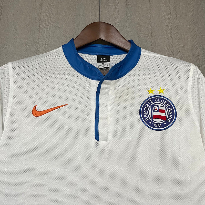 Bahia 2013/14 Retro White/Blue Home Jersey