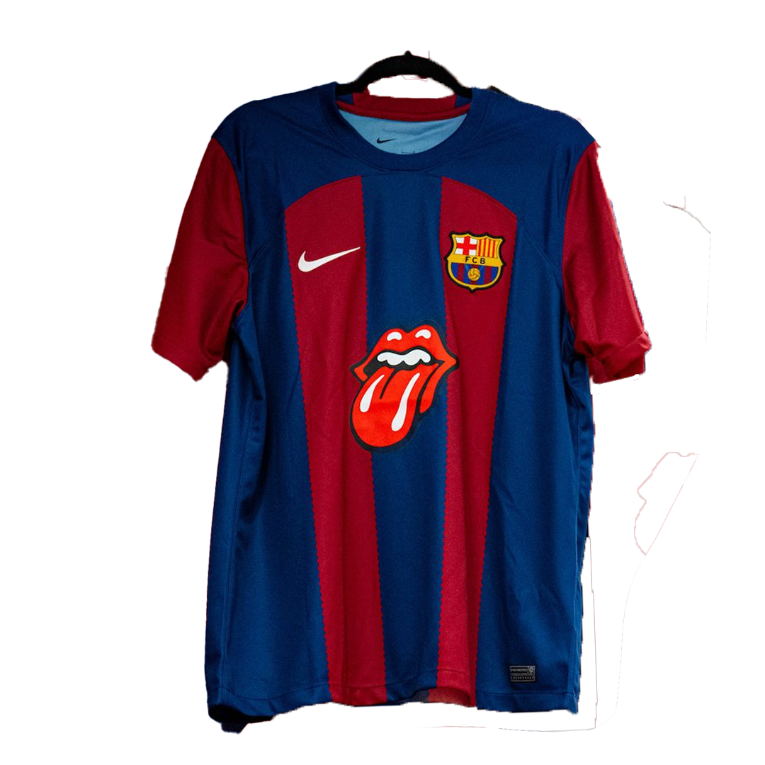 FC Barcelona Special Rolling Stones Vintage Jersey - Concept Kits