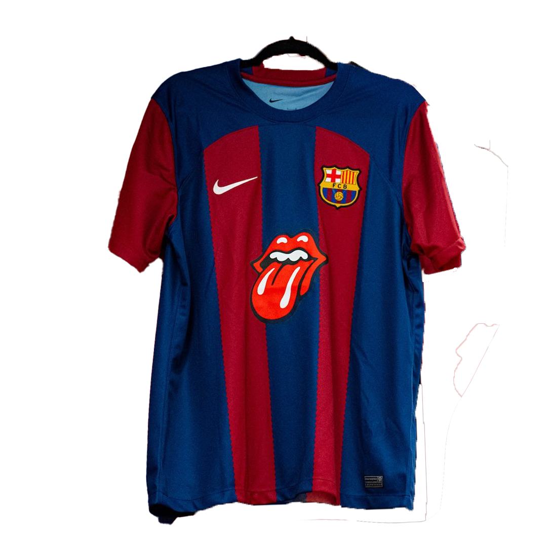 FC Barcelona Special Rolling Stones Vintage Jersey