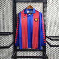 Barcelona 1991/92 Vintage Retro Home Long Sleeve Jersey