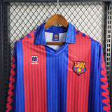 Barcelona 1991/92 Vintage Retro Home Long Sleeve Jersey