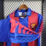 Barcelona 1991/92 Vintage Retro Home Long Sleeve Jersey