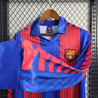 Barcelona 1991/92 Vintage Retro Home Long Sleeve Jersey