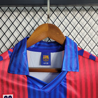 Barcelona 1991/92 Vintage Retro Home Long Sleeve Jersey