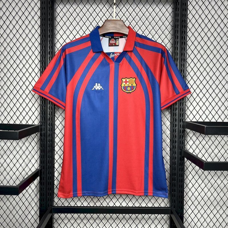 Barcelona 1997/98 Vintage Retro Red/Blue Home Jersey