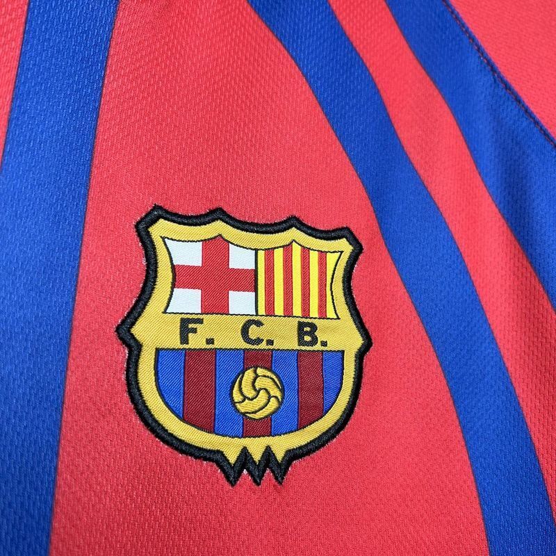 Barcelona 1997/98 Vintage Retro Red/Blue Home Jersey