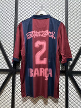Barcelona 2001 Retro Co-Branded Version Jersey