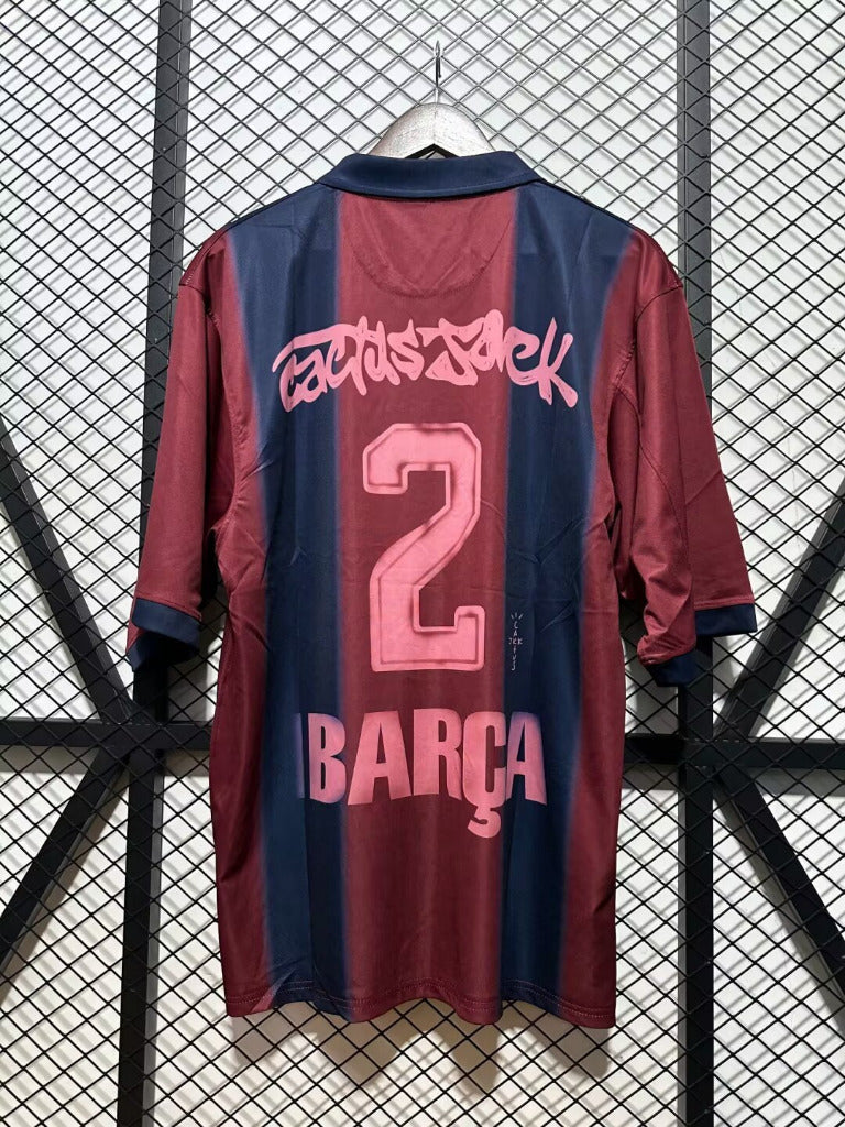 Barcelona 2001 Retro Co-Branded Version Jersey