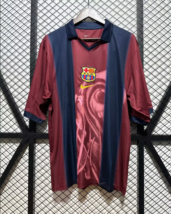 Barcelona 2001 Retro Co-Branded Version Jersey