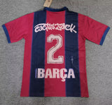 Barcelona 2001 Retro Co-Branded Version Jersey