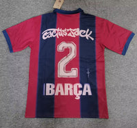 Barcelona 2001 Retro Co-Branded Version Jersey