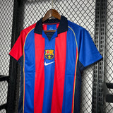 Barcelona 2004/05 Vintage Retro Blue/Deer Red Home Jersey
