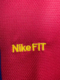 Barcelona 2007/08 Retro Red/Blue Home Long Sleeve Jersey